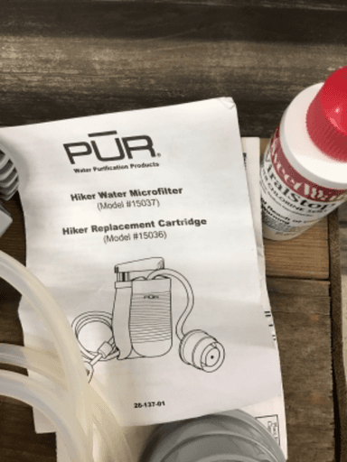 PUR Hiker Microfilter