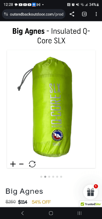 Big Agnes Q-Core Slx Sleeping Pad 