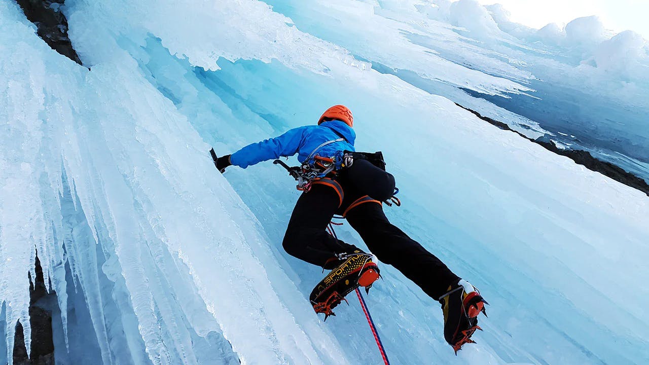 How to Ice Climb: Getting Started with Ice Climbing Basics cover