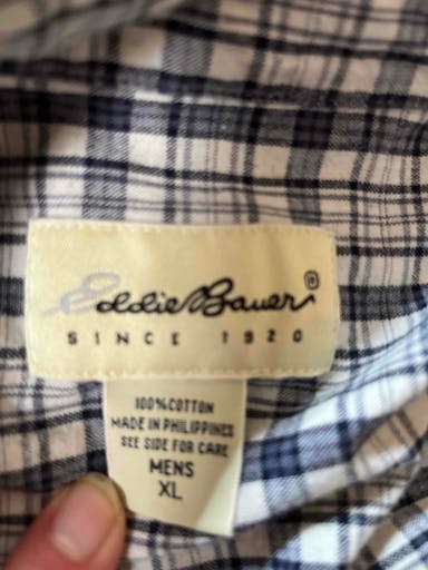 Eddie Bauer Flannel Shirt - Men's X Large