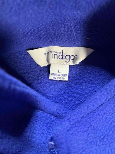 Indigo Fleece Vest - Women's Large
