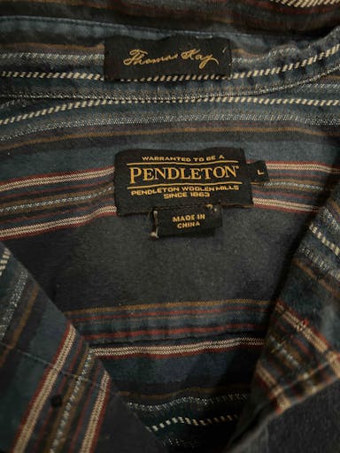 Pendleton Sports Shirt - Men's Large
