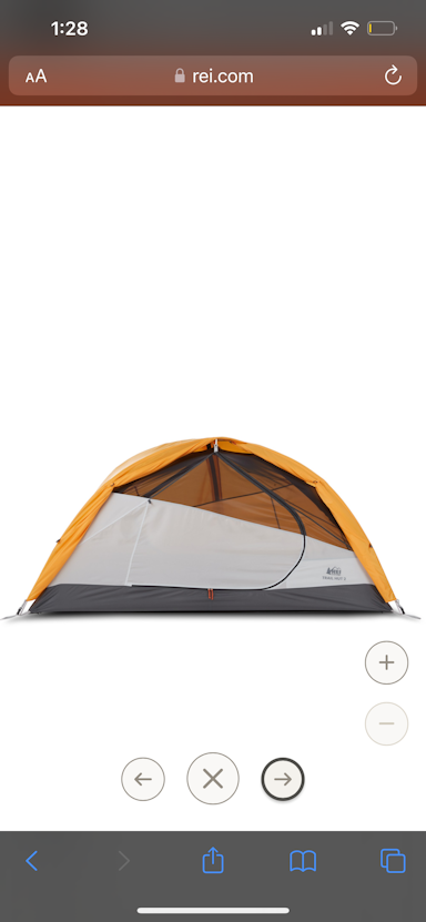 REI Trail Hut 2 Tent With Footprint 