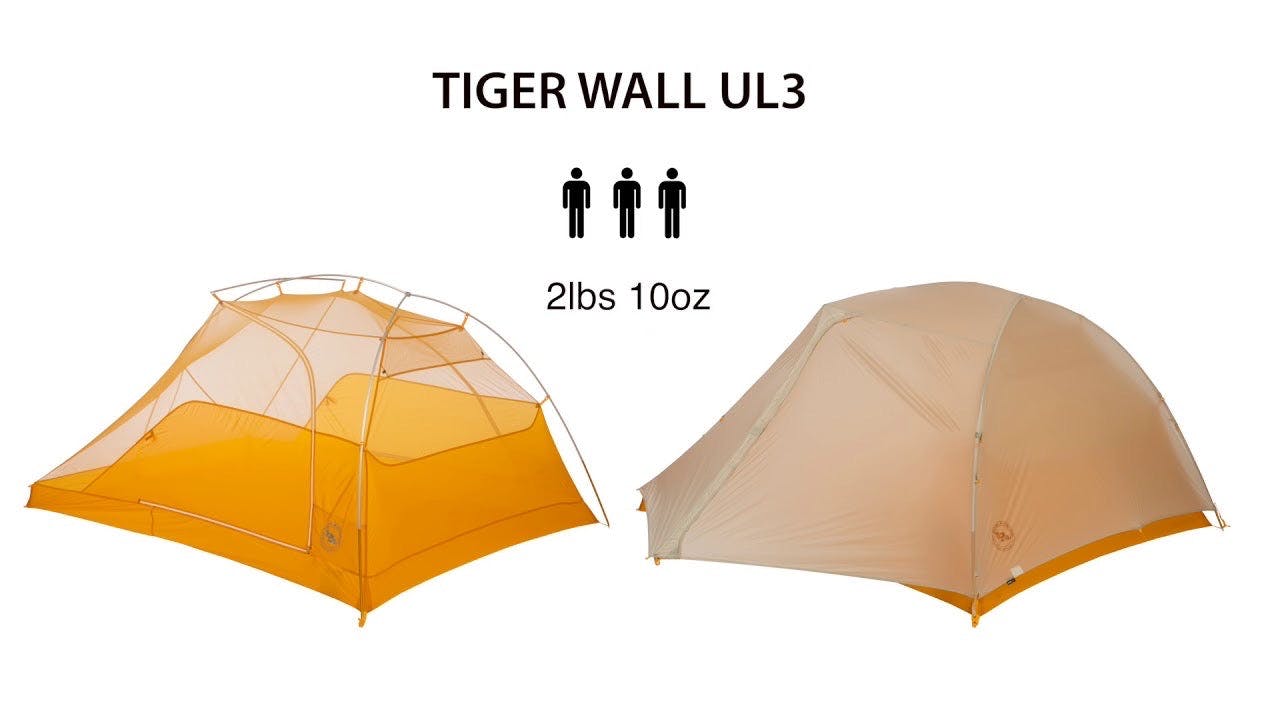 Big Agnes Tiger Wall UL3 Tent