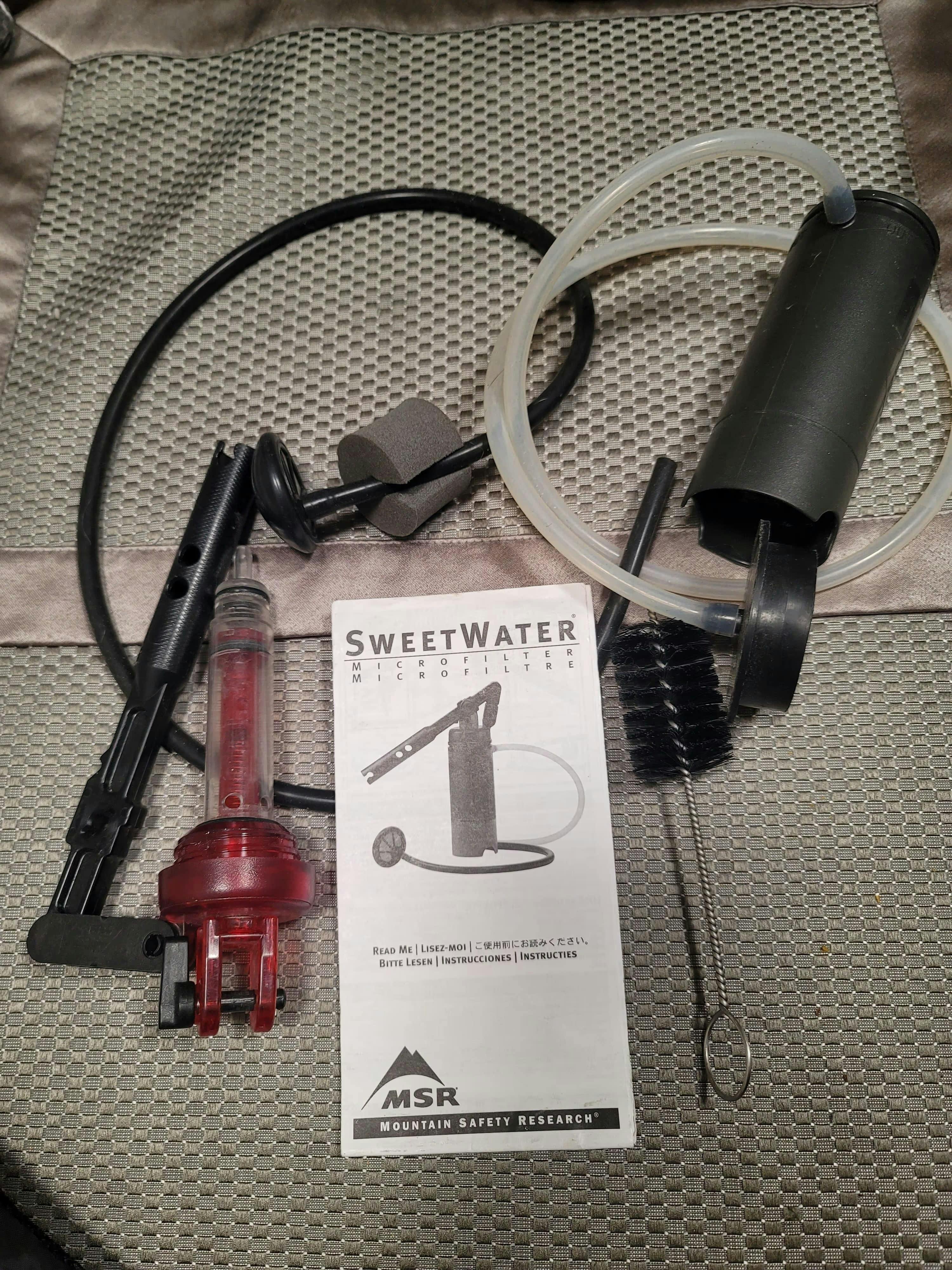 MSR Sweetwater Microfilter Water Purifier