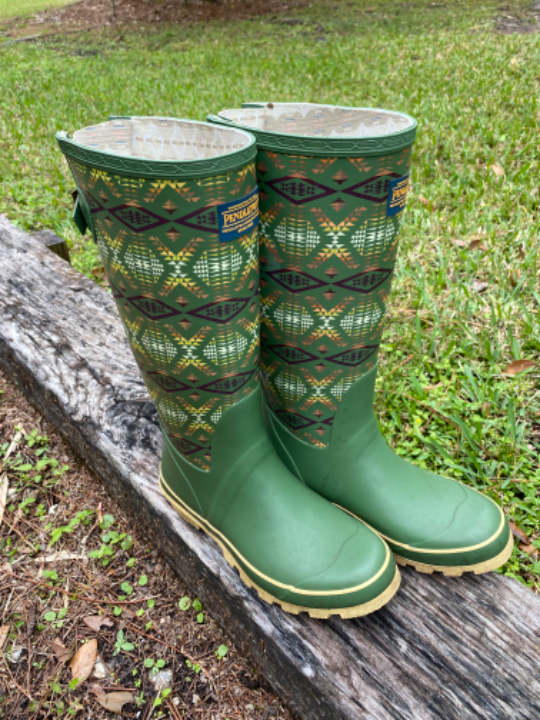 Pendleton Rain Boots - Womens 7